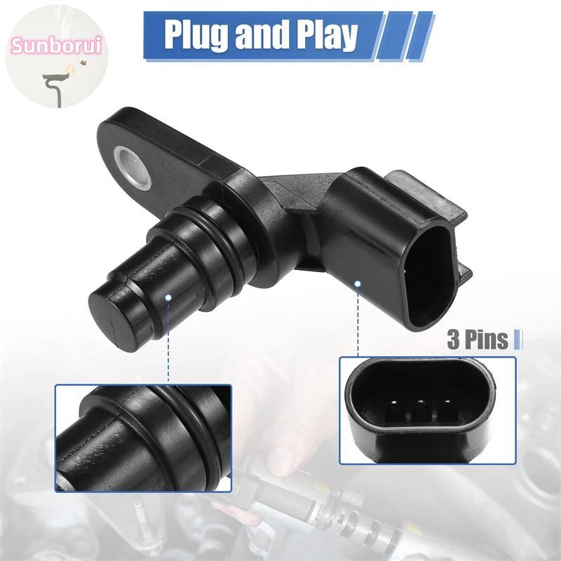 Sunborui เครื่องยนต์ Camshaft ตําแหน่งเซ็นเซอร์ใช้งานร่วมกับ Chevy Equinox Impala Malibu HHR Captiva