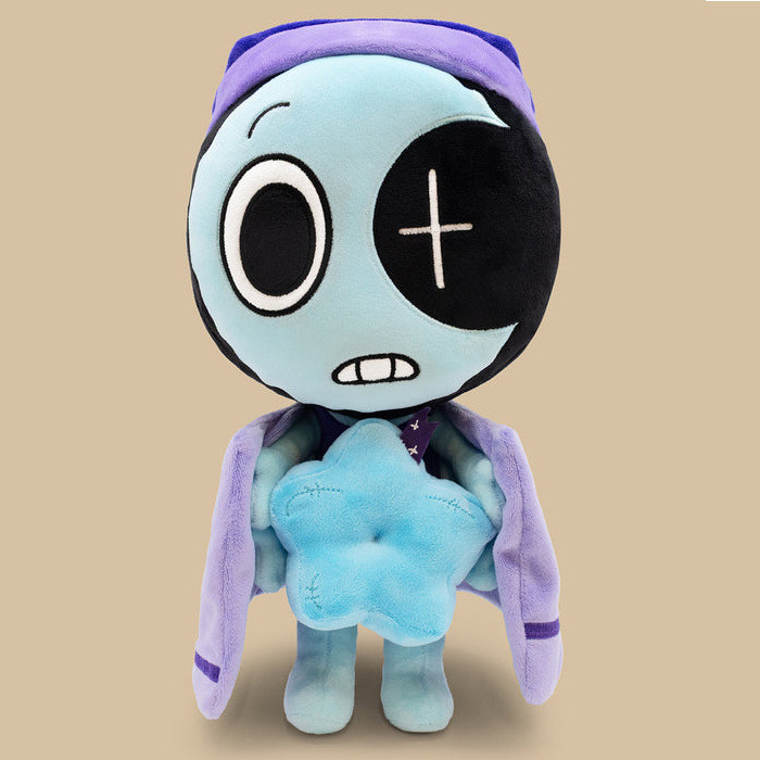 โหราศาสตร์แม่เหล็กโลกของ Dandy พร้อมตุ๊กตา plushie สีฟ้าดาวยัดไส้เกม toyl ของขวัญคริสต์มาส