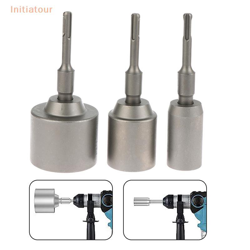 [Initiatour] SDS-Plus T-Post Ground Rod Driver Ground Rod Driver เครื่องมือ Heavy Duty สว่านโรตารี่เ