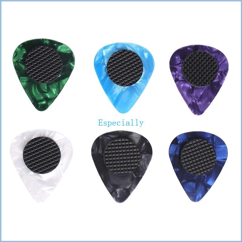 ESP Guitar Pick Grips Soft Durable Thin Rubber Grip สําหรับปิ๊กกีตาร์ Super-Grippy