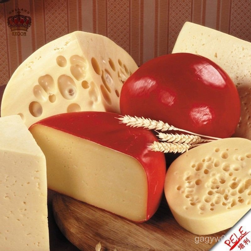 MZYL พร้อมสต็อก พร้อมสต็อก Crown Red Wave Cheese กระท่อม Eton รสผลไม้ ชีสบอล ธาตุชีสมงกุฎ Edam Chees