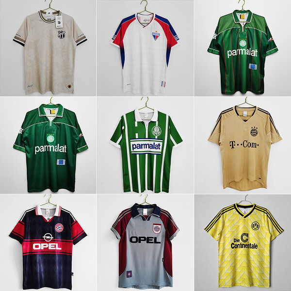 เสื้อบอลย้อนยุค เสื้อบอลราคาถูก Retro Jersey Santos Football Jersey Ajax Jersey Parmelas Arsenal Hom