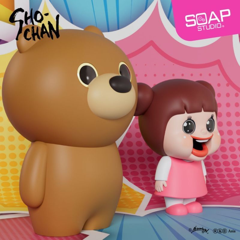 Soap Studio Soap Studio Chanko Sho-Chan Xiaoqi and the Cool Ma Doll Set ของขวัญเล่นอินเทรนด์ Xiaocan