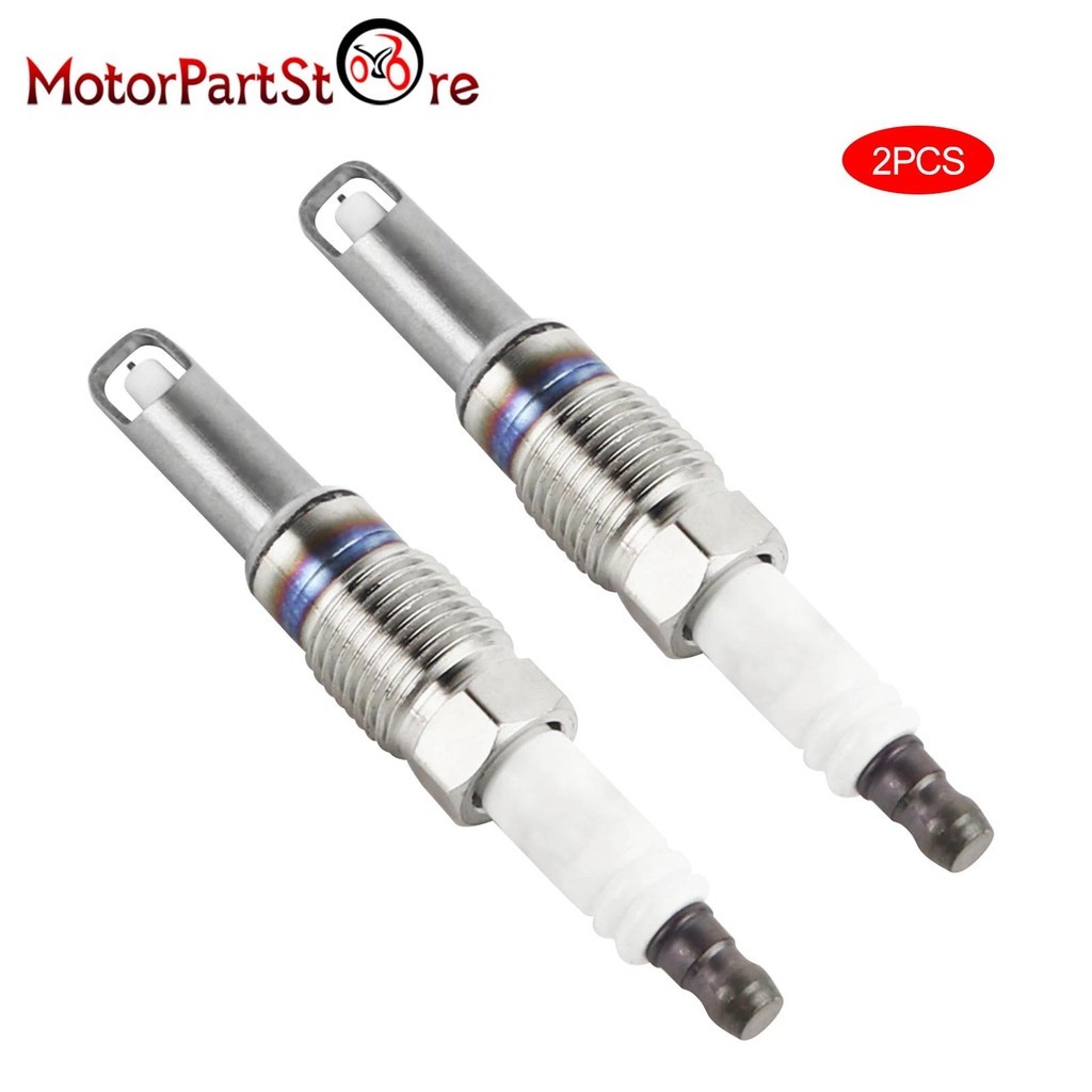 2 ชิ้นหัวเทียนสําหรับ Ford Expedition F150 F250 F350 F450 Super Duty Lincoln Mark LT Navigator 5.4L 