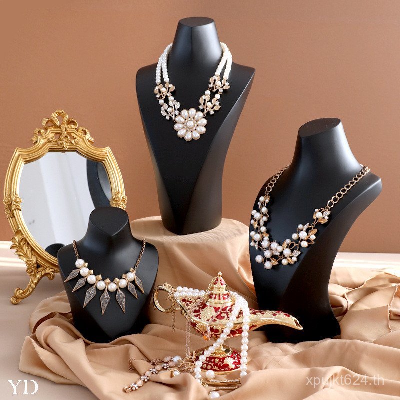 แสดงสร้อยคอภาพรุ่นเครื่องประดับยืนสร้อยคออุปกรณ์ประกอบฉากยืนแสดงอุปกรณ์ประกอบฉากยิงคอคอรุ่นสร้อยคอสี