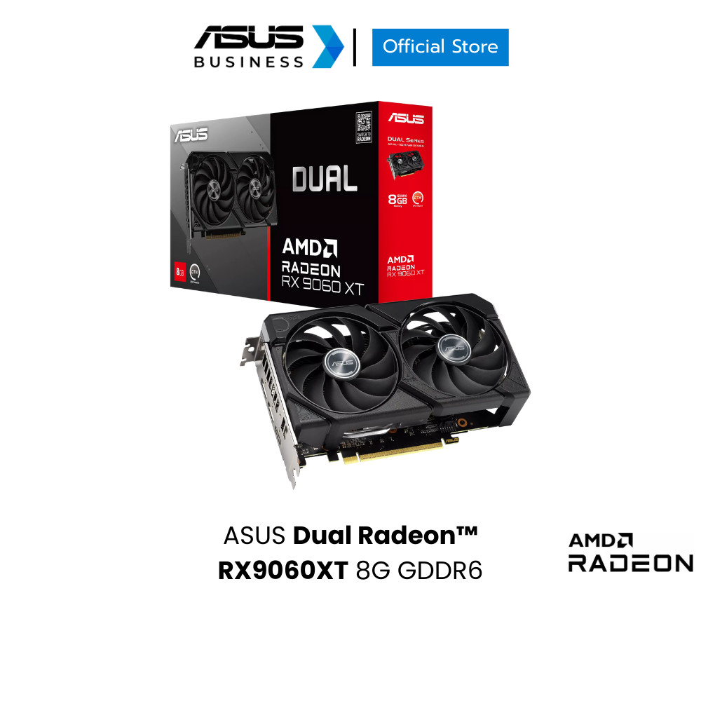 ASUS Dual Radeon™ RX9060XT 8G GDDR6