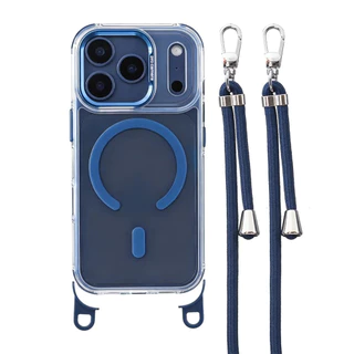 สายรัด กระเป๋าสะพายข้าง มุมเชือกเส้นเล็กโปร่งใสเคสโทรศัพท์เหมาะสําหรับ ไอโฟน17 อากาศ 16 15 14 บวก 11 12 13 มือโปร สูงสุด รองรับแม่เหล็กชาร์จไร้สายกันกระแทกฝา