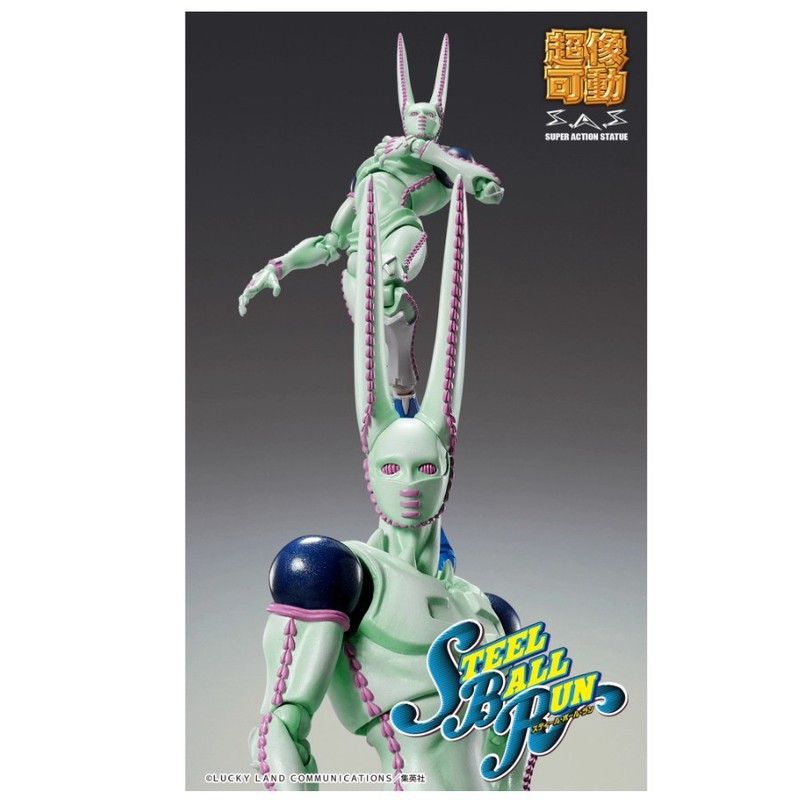 ของแท้ Super Elegant Movable JOJO Part 7 Big President Farrentai Standal D4C สีที่สอง