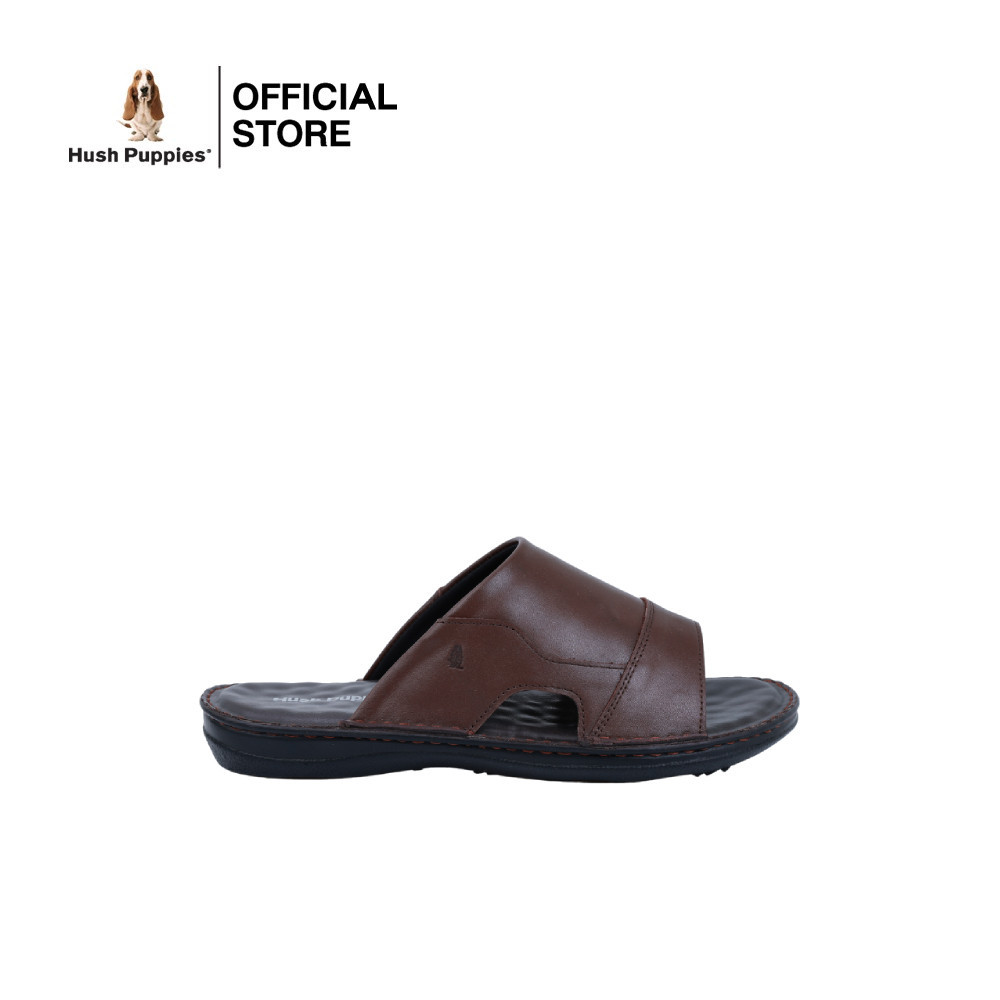 Hush Puppies รองเท้าผู้ชาย รุ่น  HP 8HSFB5015F - สีน้ำตาล (รองเท้าแตะแบบสวม)