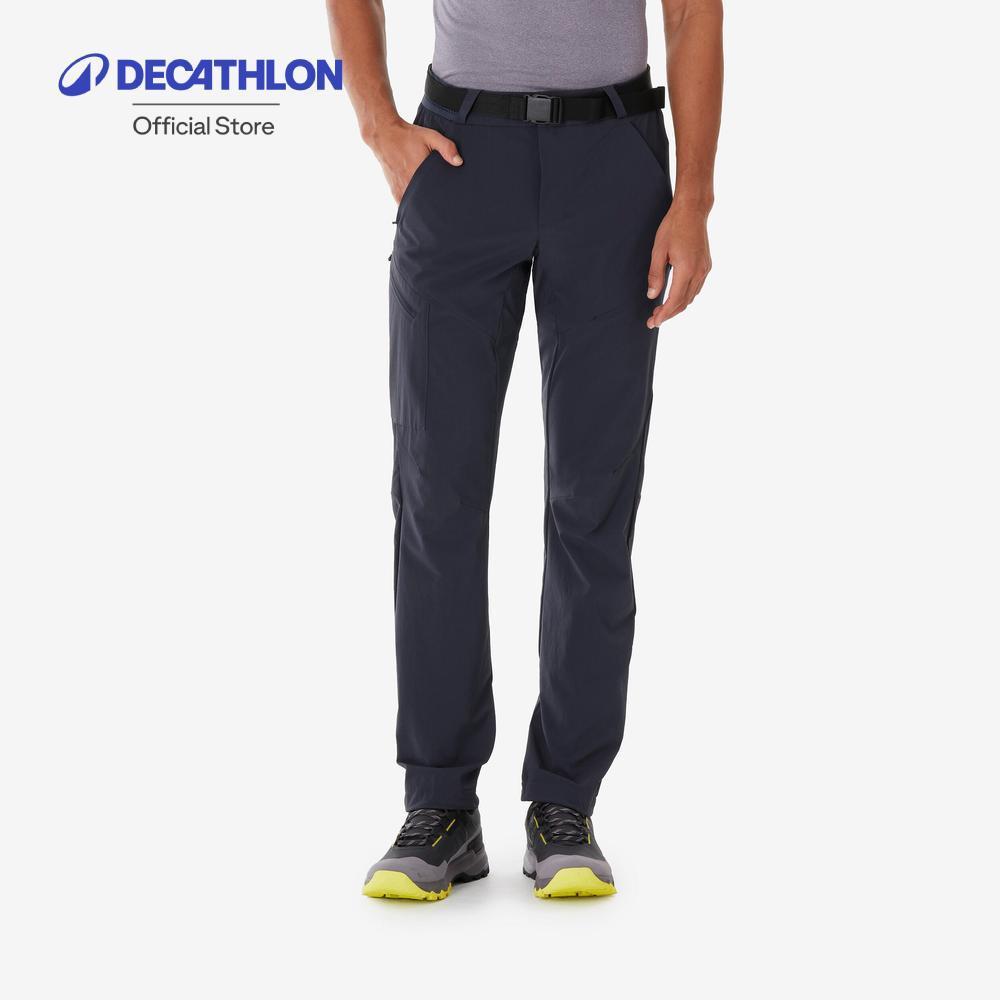 Decathlon Men’S Hiking Trousers, Mh500 กางเกงเดินป่าขายาวสำหรับผู้ชาย รุ่น Mh500 - Blue