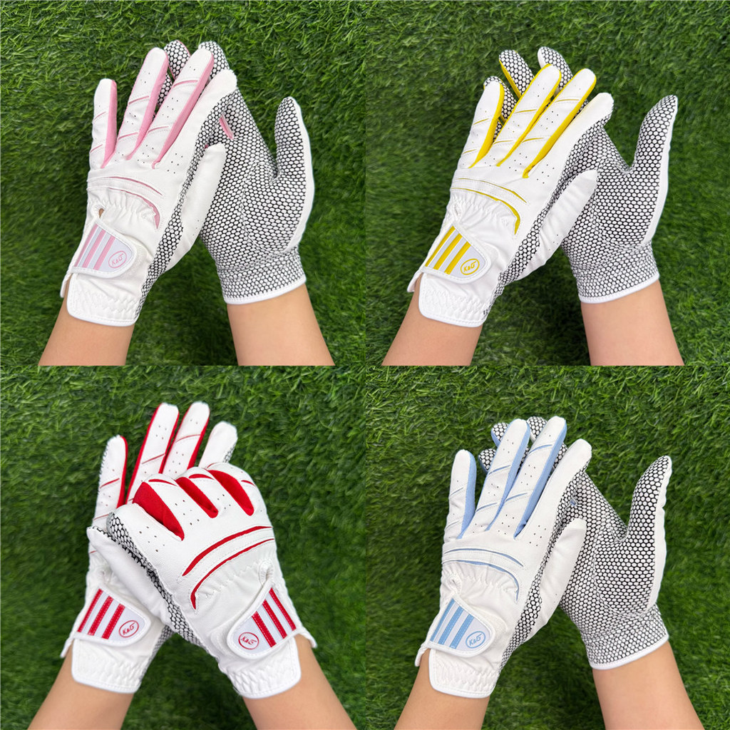 [พร้อมสต็อก] ถุงมือกอล์ฟสตรี ซิลิโคนระบายอากาศ ยืดหยุ่น กันลื่น ราคา ถูกที่สุด ดีลบีเคเค รูปภาพหลัก