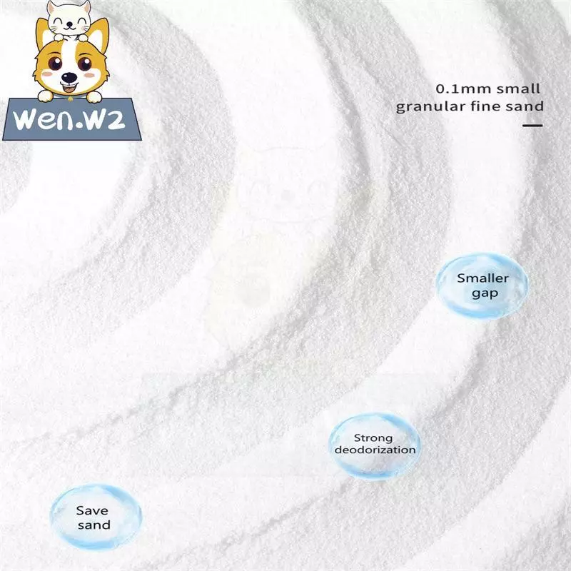 ทรายอาบน้ำหนูแฮมเตอร์ wen.W2 ขนาด 500g thumbnail 8