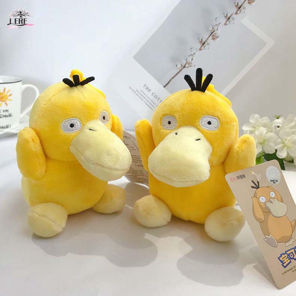 JEREMY1 Pokemon Psyduck จี้น่ารักที่ไม่ซ้ํากันพวงกุญแจรถเครื่องประดับอะนิเมะตุ๊กตา Psyduck พวงกุญแจข