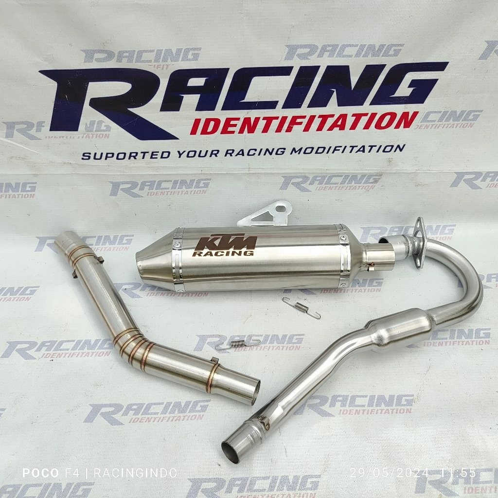 Ktm racing Exhaust xr 150xtz 150 crf 150 klx/d tracker wr 155 ฯลฯ KTM 38 MM INLET