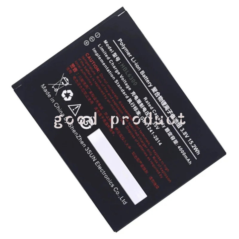 4000mAh HBL6300 แบตเตอรี่สําหรับ Urovo I6200 Scanner แบตเตอรี่