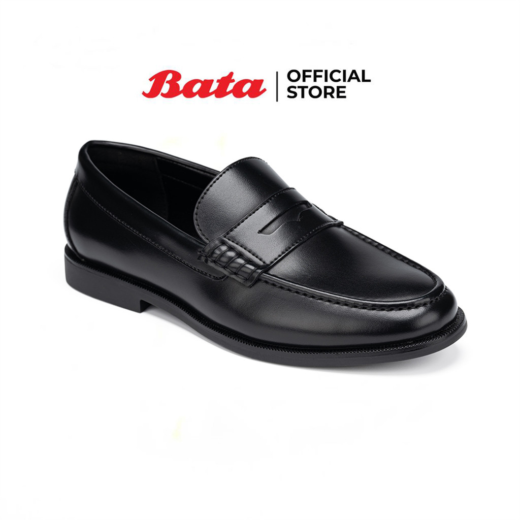 Bata บาจา รองเท้าคัทชู มอคคาซีน แบบสวม ทางการ สำหรับผู้หญิง รุ่น MADRID LOAFER สีดำ รหัส 5316356