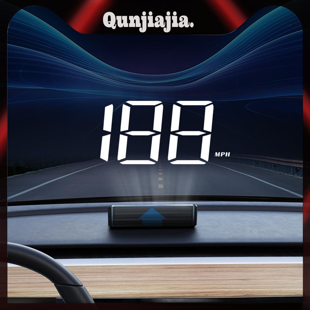 Universal Car HUD GPS HUD Head Up Display Digital Speedometer เหมาะสําหรับทุกยานพาหนะ