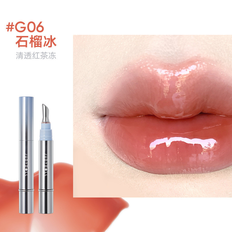 Lip ผู้ใหญ่ Water Gloss Ice Diamond judydoll น้ําผึ้งลิปสติก Mirror Iron Blossom Lip Lip Orange Esse
