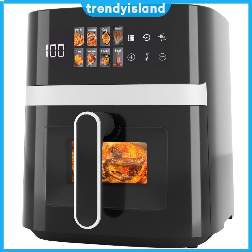 ⚡24ชม.⚡ 8L Multi-Function Air Fryer Timer & ควบคุมอุณหภูมิ Visual Air Fryer พร้อมหน้าจอสัมผัสและดูหน