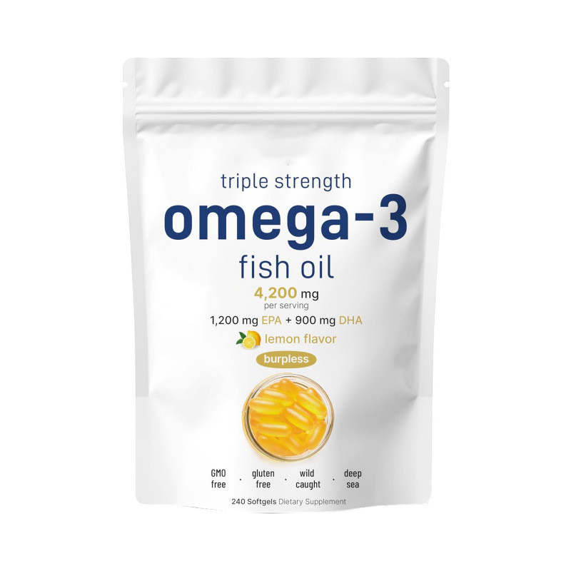 Ready Stock Fast Shipping Ready Stock TK Hot Sale TripleStrengthOmega3FishOil น้ํามันปลาโอเมก้า 2652