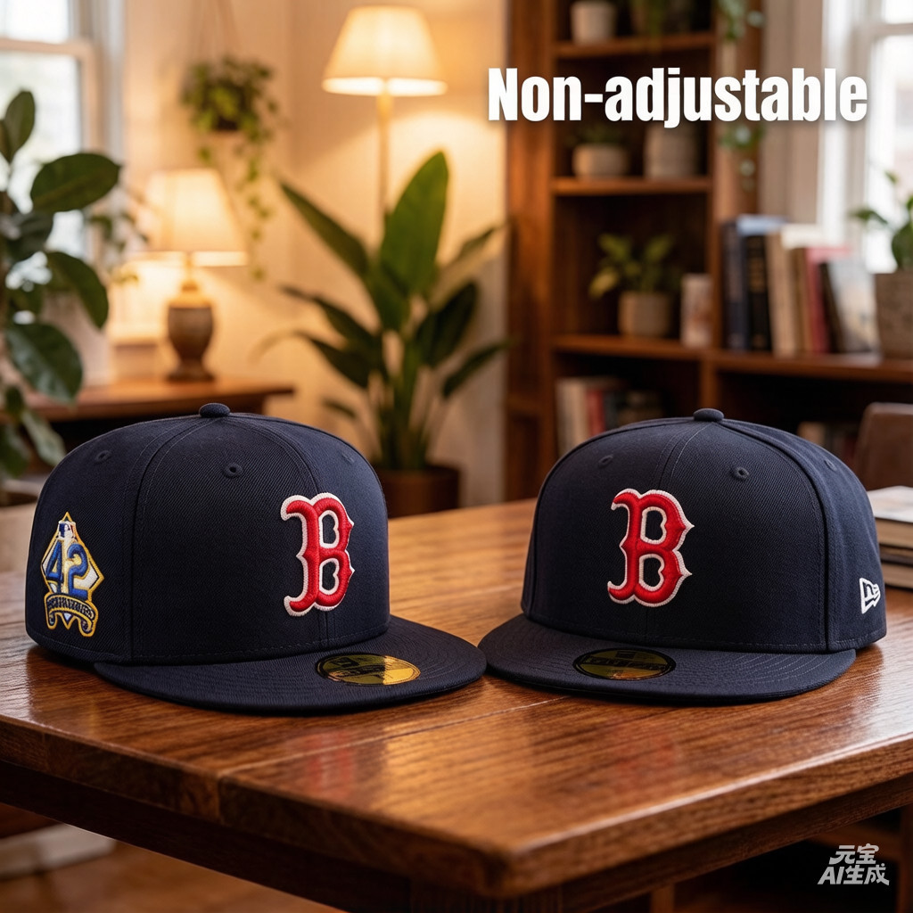 หมวกเบสบอล, Mens Boston Red Sox New Era Navy 2025 Jackie Robinson Day 59FIFTY ติดตั้งหมวก,หมวกเบสบอล