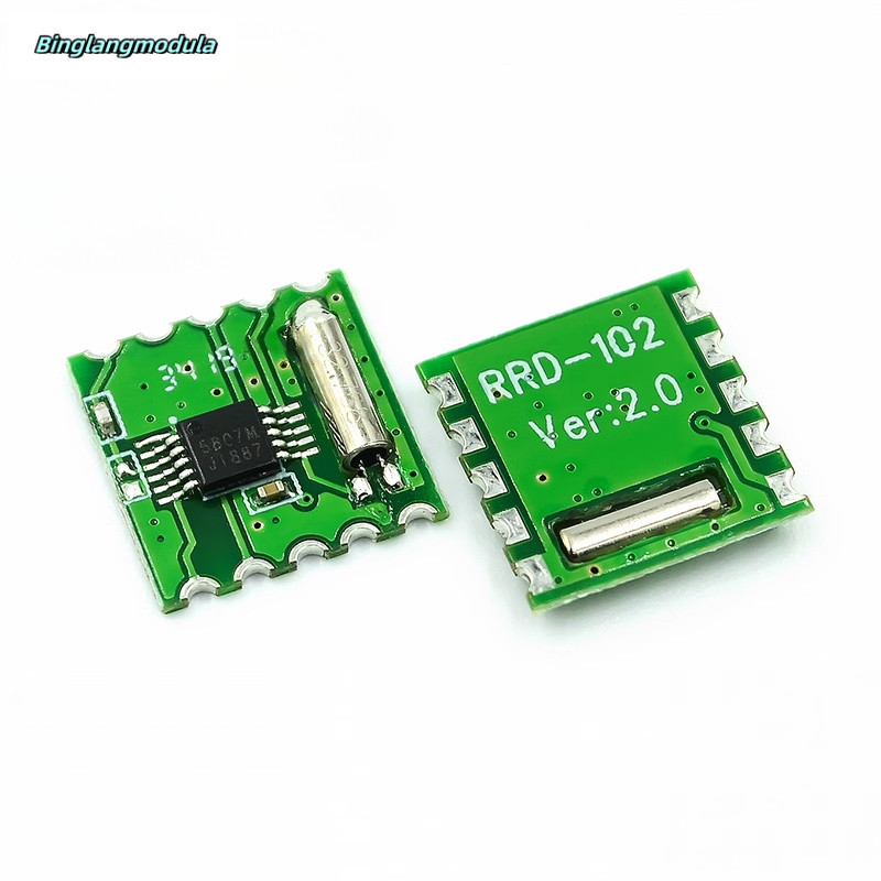 RDA5807M โมดูล FM โมดูลวิทยุ RRD102V2.0 โมดูลวิทยุสเตอริโอ RDA5807M โมดูล FM RRD102V2.0