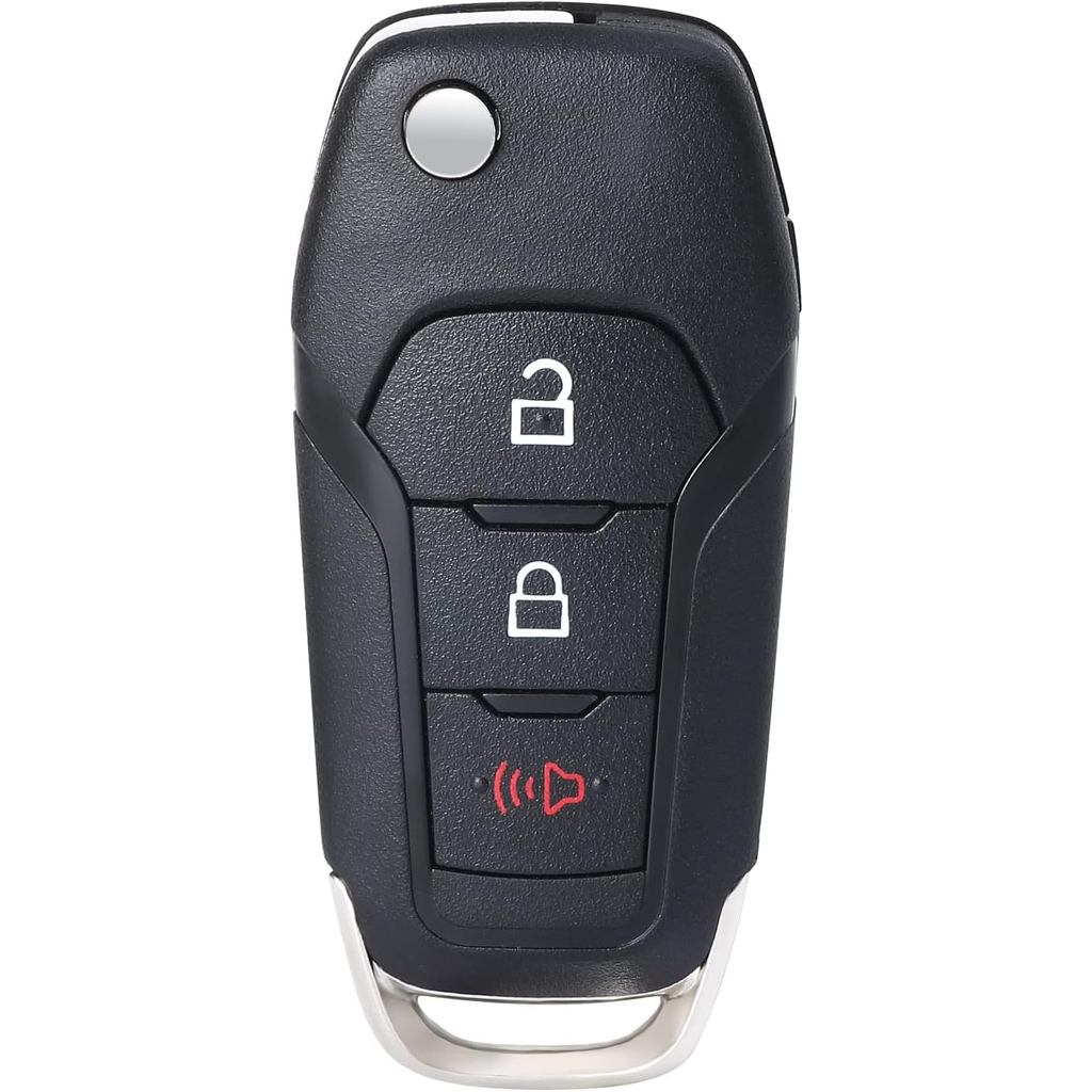 Flip Key Fob Keyless Entry รีโมทคอนโทรลสําหรับ F150 F250 F350 2015-2021 สําหรับ F450 F550 Explorer (