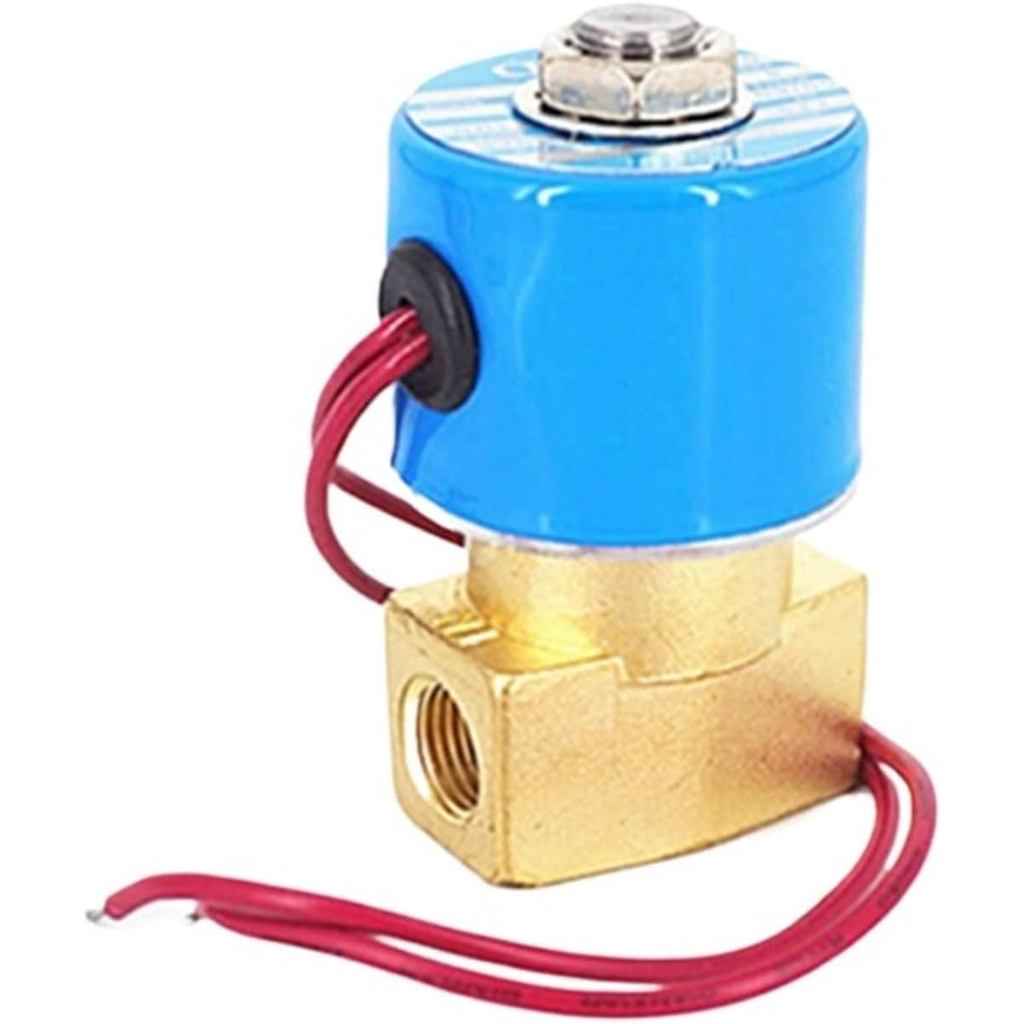 โซลินอยด์วาล์วสองทางสองทาง FB2E-V-08 FB2E-V-10 AC220V DC24V 1/4" 3/8"(FB2E-V-08,AC220V)