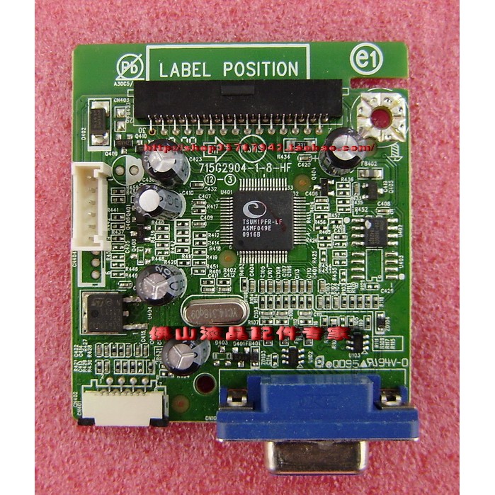 บอร์ดไดรฟ์ DELL E170SC DELL E178FPC E178FP เมนบอร์ด 715G2904-1-8-HF