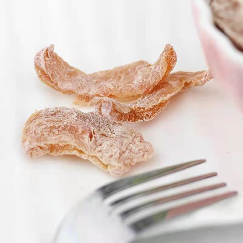 Huaweiheng พลัมแผ่นกระป๋อง (Peach Strips) 160g รูปที่ 4