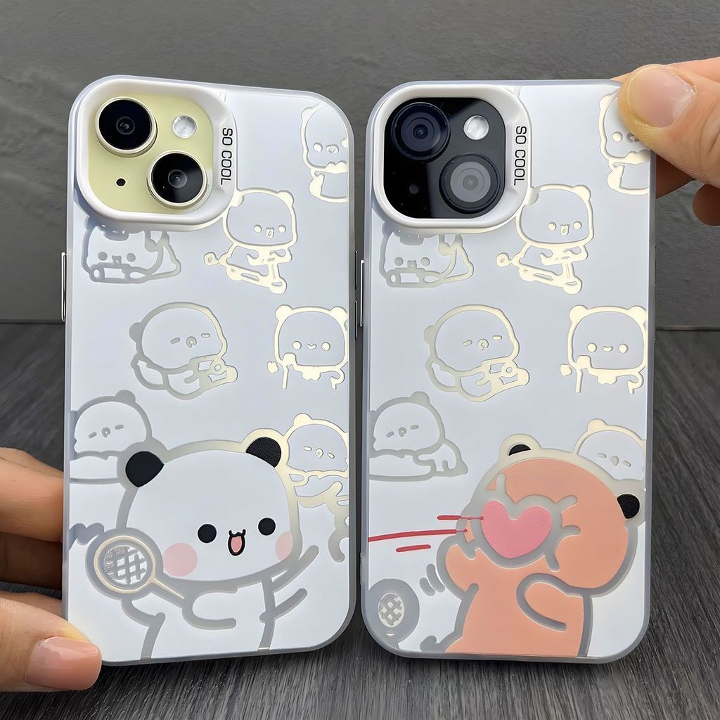 ชื่อร้าน เคสไอโฟน ลายการ์ตูนคู่รักสุดอบอุ่นiPhone17ProMax17Air16pro15plus14/13/12-CDYMSCY66