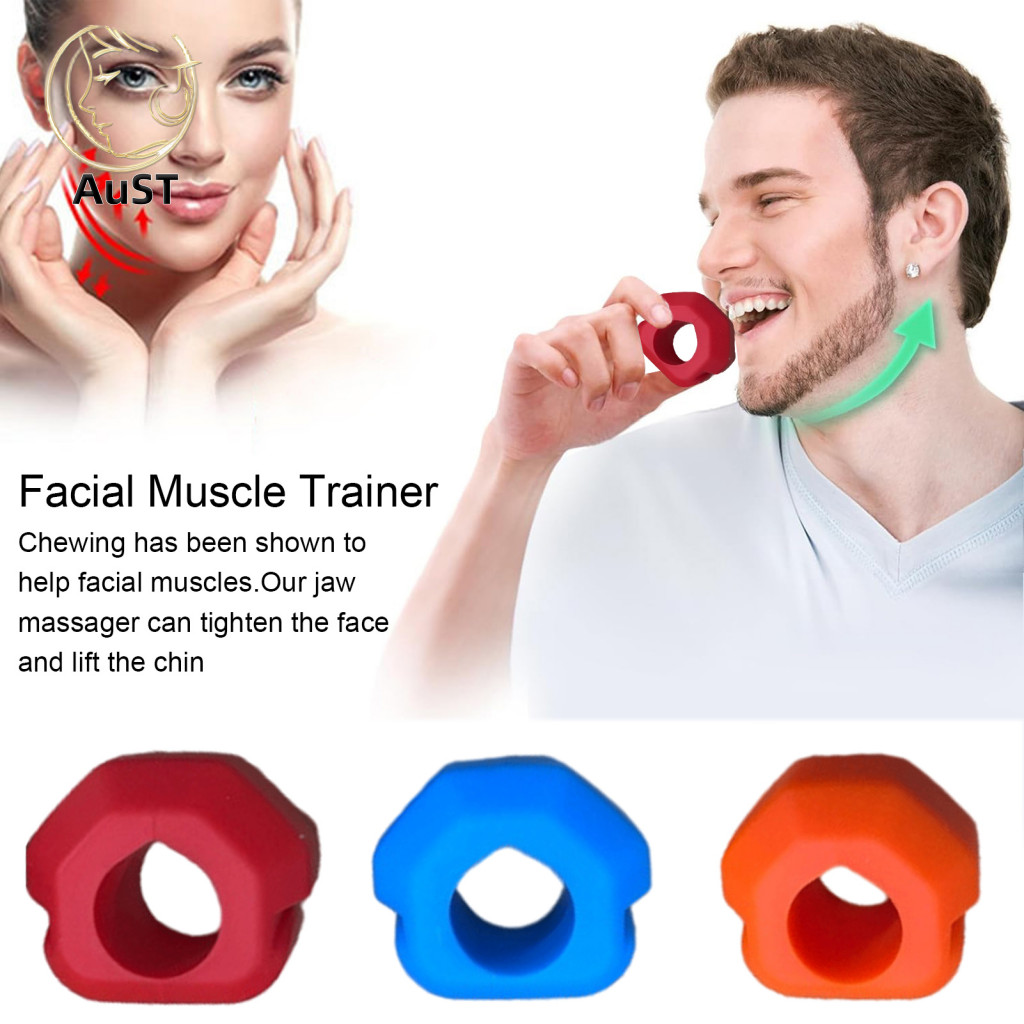 Yuanzhen Masseter เครื่องมือออกกําลังกายกล้ามเนื้อ Jawline Shaper เครื่องมือแบบพกพา Jaw Exerciser Ba