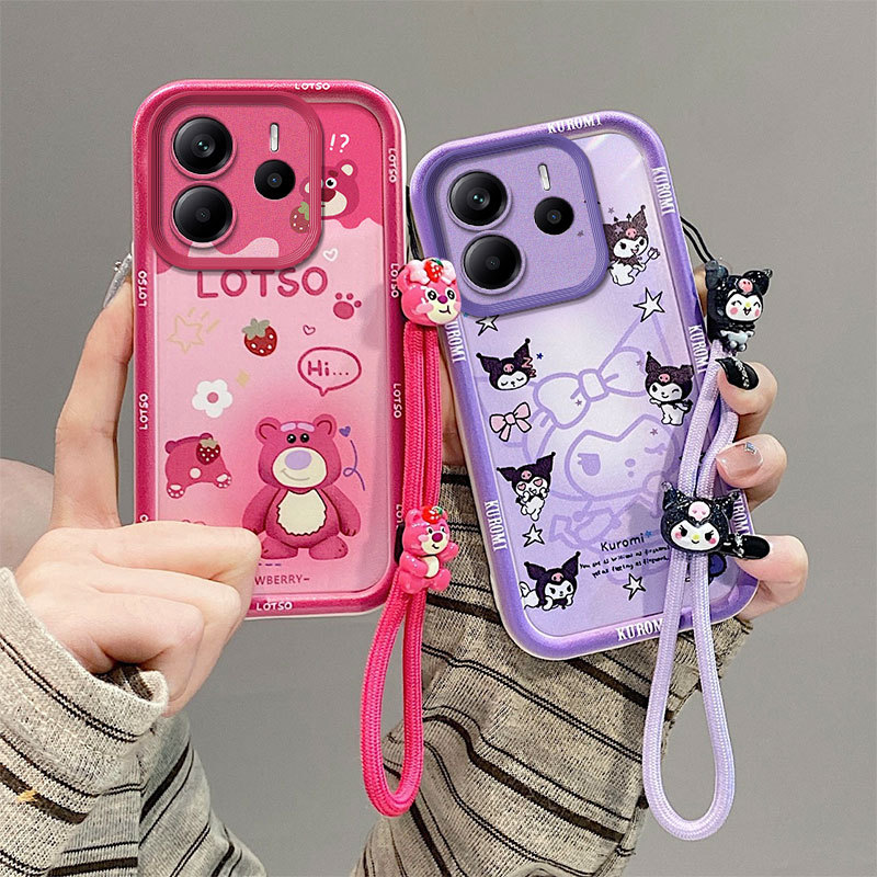 เคส Redmi Note 14 5g เคส Redmi Note 14 4g เคสโทรศัพท์ป้องกันการหล่นน่ารัก