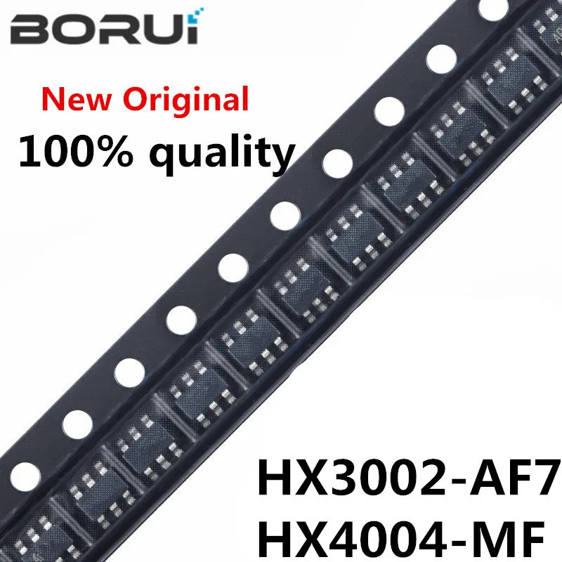 10PCS HX4004 HX4004-MF HX4004A-MF HX-JE HX3002-AF7C HX-XK SOT23-6 DC-DC ใหม่และต้นฉบับ ZJ ชิปในสต็อก