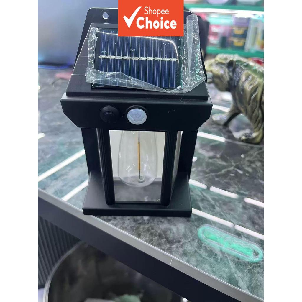 RXC1090 LED Solar Wall Light Sensor Motion Detection, IPX65 Powered LED, อายุการใช้งานแบตเตอรี่ยาวนา