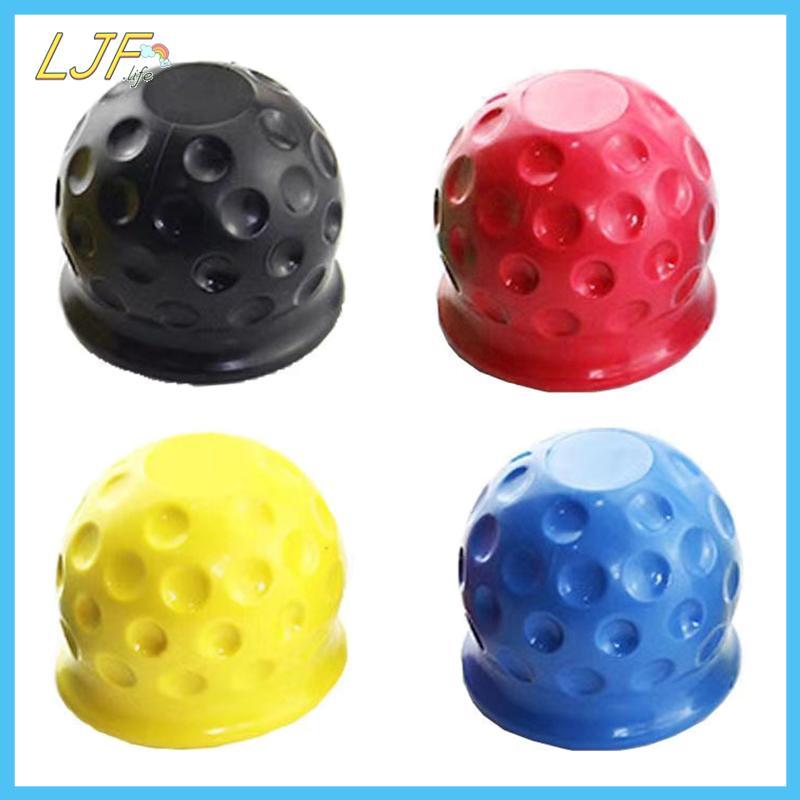 LJF Tow Bar Ball ฝาครอบหมวก Trailer Ball ฝาครอบ Tow Bar หมวก Universal Hitch Trailer Tow Ball ฝาครอบ