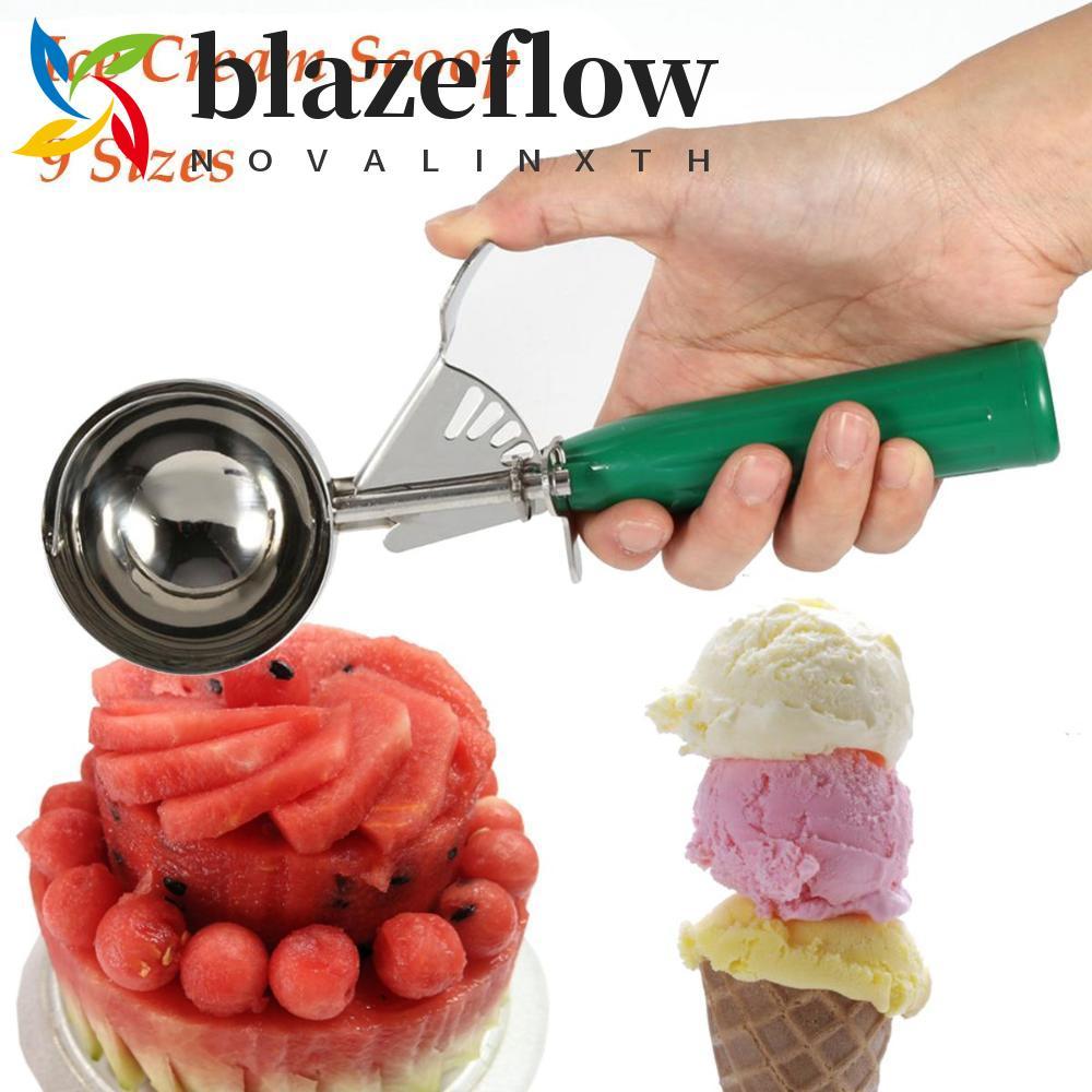 BLAZEFLOW Ice Ball Spoon Meat Balls 9 ขนาด Kitchen Cookies Dough Mash