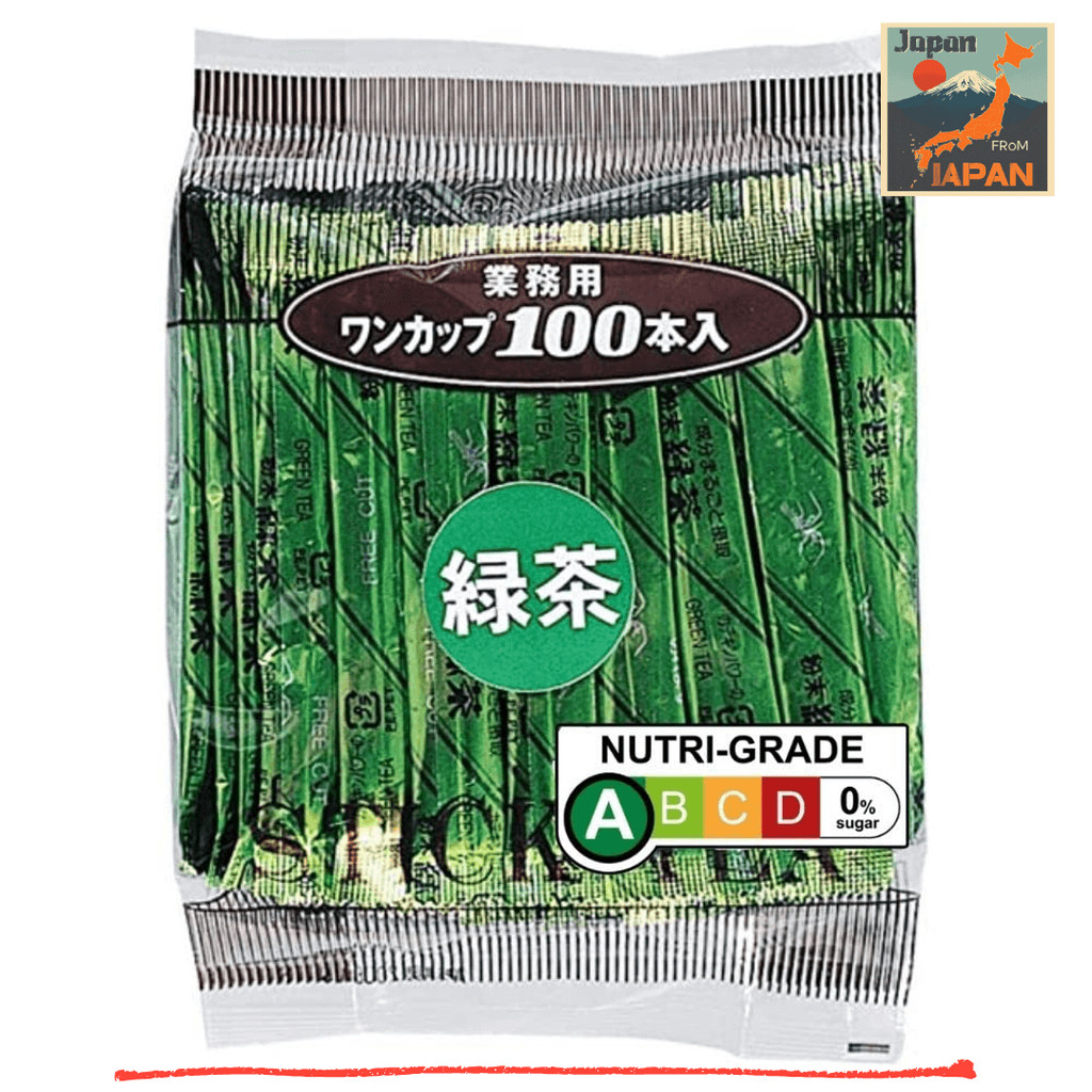 【จากญี่ปุ่น】OSK ชาเขียวผง 100P สำหรับธุรกิจ ชาเขียว ชาแบบแท่ง ผงชา