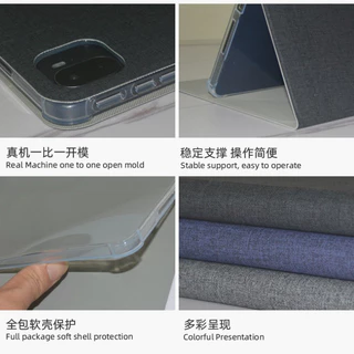 กรณีแท็บเล็ตสําหรับ Alldocube Ultra Pad 13 นิ้ว 2025 แท็บเล็ตพีซีขาตั้งหนัง PU ป้องกัน Funda เกราะป้องกันกรณี