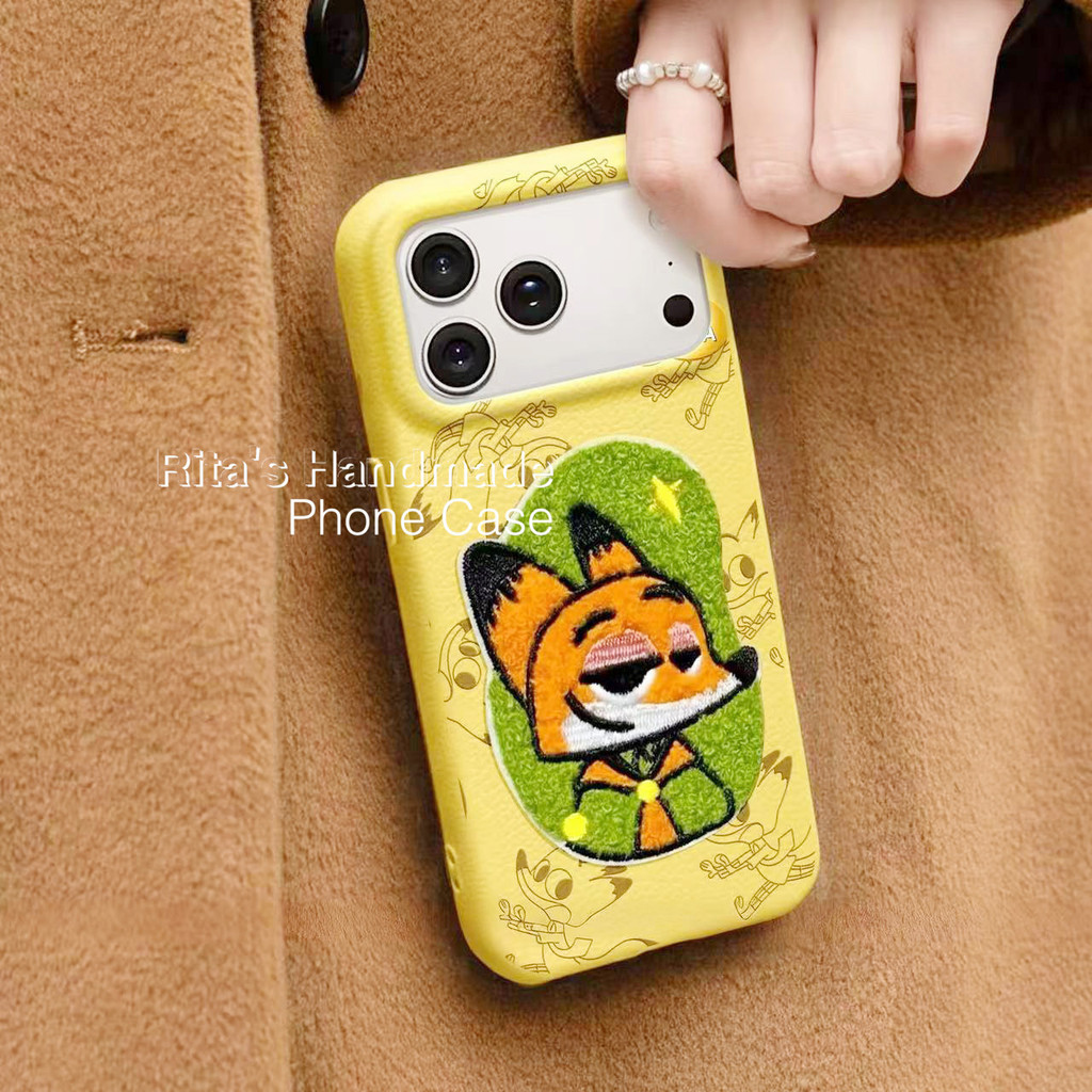 เย็บปักถักร้อย Patch Judy Nick เหมาะสําหรับ Apple 17/16 รูปที่ 3