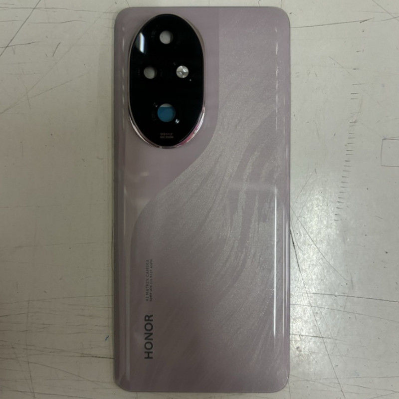 Honor200 ฝาหลังแบตเตอรี่สําหรับ Honor 200 ELI-NX9 กระจกด้านหลังเปลี่ยนโทรศัพท์อะไหล่ซ่อม + เลนส์กล้อ