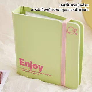 อัลบั้มการ์ด ใส้แบบถอดได้ ใส้ใน PP ใส กันน้ำ ทนทาน อัลบั้ม Mini ใส่ได้ทั้งรูปภาพ การ์ด รูปโพลารอยด์ ตั๋วหนัง โปสการ์ด