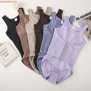 MOSSNESTTV ผู้หญิงชุดบอดี้สูท Shapewear, Multi-rows Hook Hig…