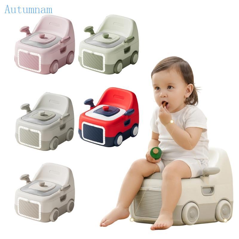 AUTU ที่นั่งไม่เต็มเต็งสําหรับเด็กพร้อมเบาะนุ่มแสงอ่อนโยนการออกแบบที่ปลอดภัยสําหรับการฝึกห้องน้ําเด็