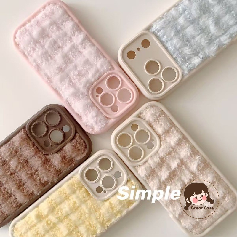 สไตล์เกาหลีฤดูหนาวตุ๊กตาเคสโทรศัพท์สําหรับRealme 14X 13 12 12X 10S 9 Pro SE 9i 8 8S 7 Q5 Q5X Q5i Q3 