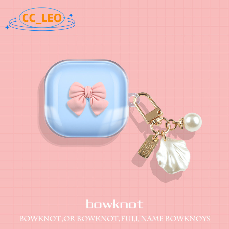 For Honor EarBuds S Case Suitable for Honor EarBuds X9 Transparent Soft Case Cute Pendant Bracelet C