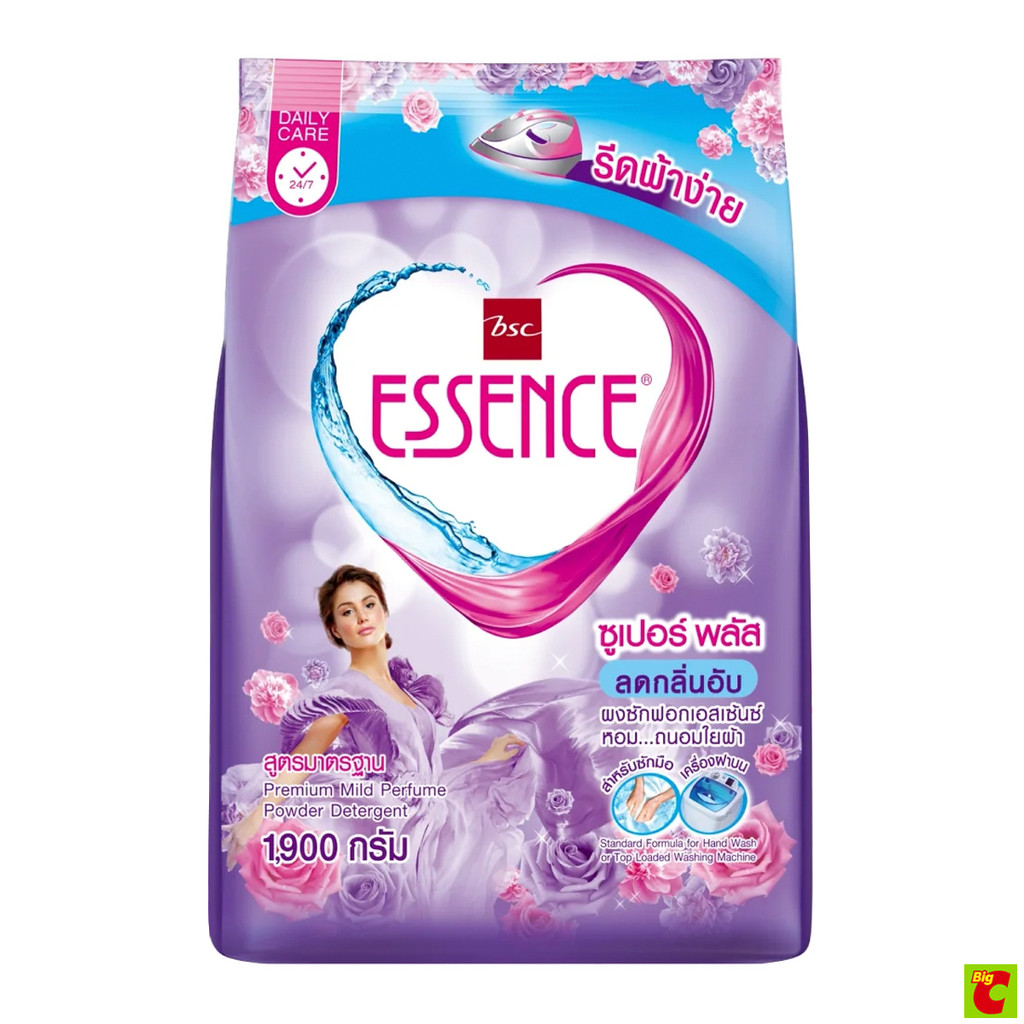 เอสเซ้นซ์ ซูเปอร์พลัส ผงซักฟอก ขนาด 1900 กรัม