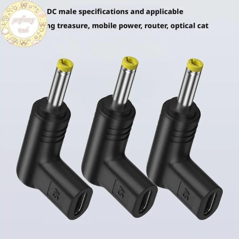 PURED 5V Type-C ถึง DC ชาร์จปลั๊กแปลงสําหรับ PSP 1000, 2000, 3000 อะแดปเตอร์เกม DC แจ็คปลั๊กอะแดปเตอ