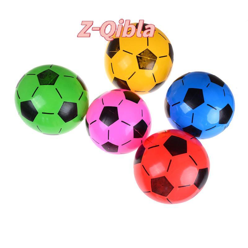 [Z-Qibla-t] 1PC Inflatable PVC ฟุตบอลเด็กเด็กชายหาดสระว่ายน้ํากีฬา - รูปที่ 5