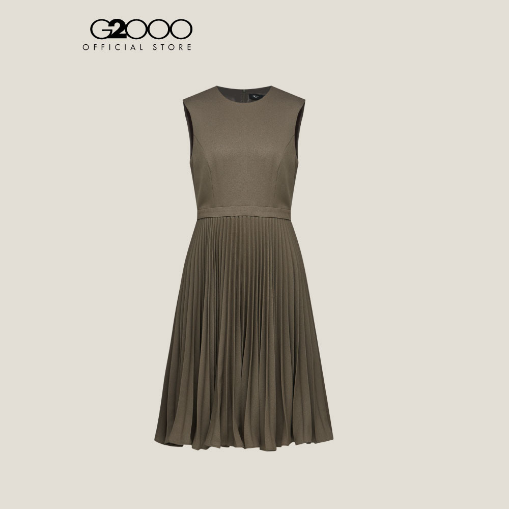 G2000 เดรสสำหรับผู้หญิง Fit & Flare Shape รุ่น 5123110658 GREEN